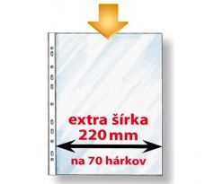 Euroobal Karton PP economy A4 maxi extra široký 50mic 50ks