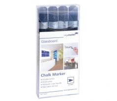 Popisovač na tabule Legamaster GLASSBOARD čierny 4ks
