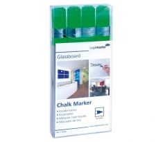 Popisovač na tabule Legamaster GLASSBOARD zelený 4ks