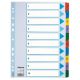 Kartónový rozraďovač Esselte Mylar 1-10
