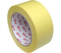 Maskovacia krepová páska 50mm x 50m žltá