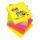Samolepiaci Z-bloček Post-it, 76x76 mm, neónové farby, 6 bločkov po 100 lístkov