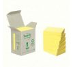 Samolepiaci bloček Post-it recyklované, 38x51 mm, žlté