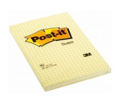 Samolepiaci bloček Post-it 102x152 žltý štvorčekový