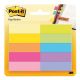 Záložky Post-it papierové, 15mm x 50 mm, 50 lístkov, 10 bločkov/balenie