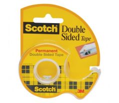 Lepiaca páska obojstranná Scotch 12 mm x 6,3 m s dispenzorom