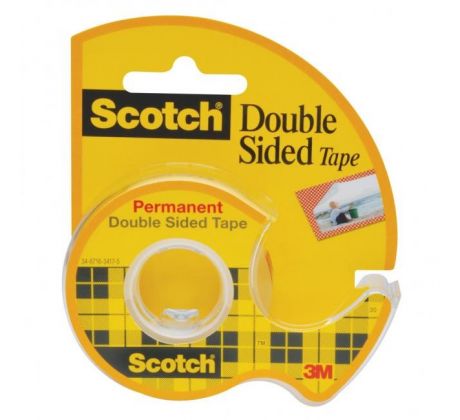 Lepiaca páska obojstranná Scotch 12 mm x 6,3 m s dispenzorom