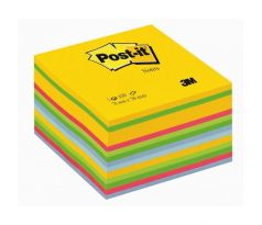 Samolepiaci bloček Post-it, 76x76 mm, mix farieb