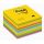 Samolepiaci bloček Post-it, 76x76 mm, mix farieb