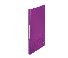 Katalógová kniha 40 Leitz WOW purpurová
