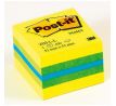DARČEK - Samolepiaci bloček Post-it, 51 x 51 mm, mini, mix farieb  - Objednaj 1 ks a dostaneš darček 1 ks Detské nožničky s guľatou špičkou, mäkká rukoväť ( Platí do 30.9.2025)