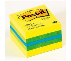 Samolepiaci bloček Post-it, 51 x 51 mm, mini, mix farieb