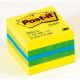 DARČEK - Samolepiaci bloček Post-it, 51 x 51 mm, mini, mix farieb  - Objednaj 1 ks a dostaneš darček 1 ks Detské nožničky s guľatou špičkou, mäkká rukoväť ( Platí do 30.9.2025)