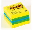 Bloček kocka Post-it, 51x51 mm, mini, mix farieb