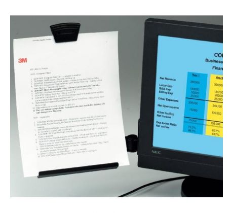 Držiak konceptov na monitor DH445, 255 × 230 × 70 mm