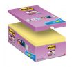 Samolepiaci bloček Post-it Super Sticky žlté 76x76mm 16x90l