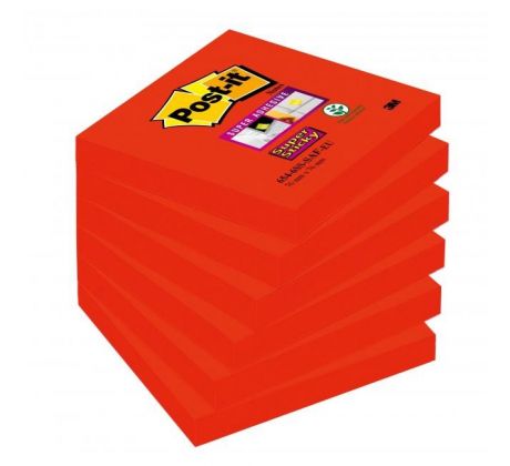 Samolepiaci bloček Post-it Super Sticky ružové 76x76mm