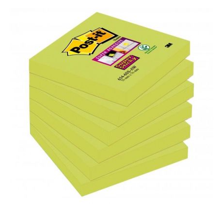 Samolepiaci bloček Post-it Super Sticky zelené 76x76mm