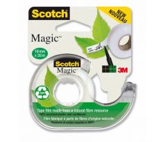 DARČEK - Lepiaca páska Scotch Magic neviditeľná popisovateľná 900 19 mm x 20 m s dispenzorom - Objednaj 3 ks a dostaneš darček 1 ks Dispenzor s páskou LUN zelený ( Platí do 31.5.2023)
