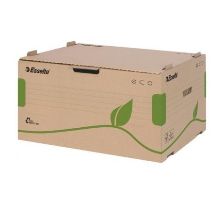 Archívna krabica s predným otváraním Esselte ECO hnedá 340x259x439 mm