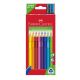 Farbičky Faber Castell Junior grip, 10 ks