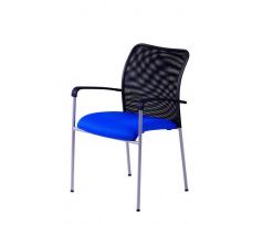 Rokovacia stolička TRITON Net modrá
