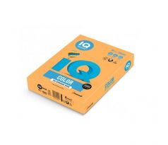 Farebný papier IQ color neónovo oranžový NEOOR, A4, 80g