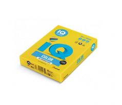 Farebný papier IQ color intenzívne žltý IG50, A4, 160g