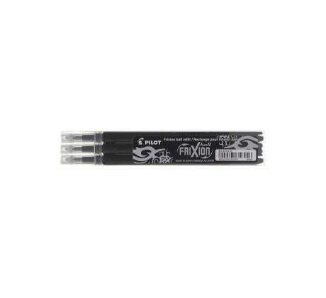 Náhradná náplň do gumovacieho rollera PILOT Frixion 0,7 mm čierna 3ks