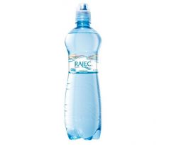 Pramenitá voda Rajec jemne sýtená kyslíkom 0,75l