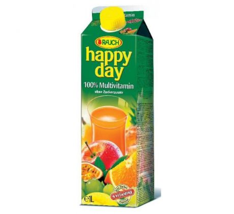 Džús Happy Day Multivitamín 100% 1 ℓ