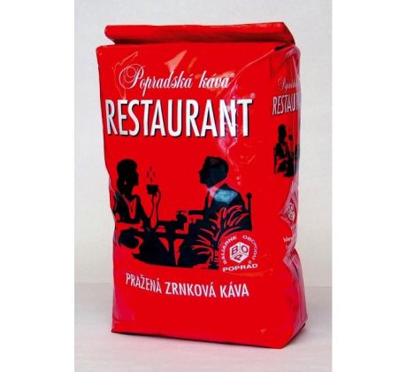 Káva popradská RESTAURANT zrnková 1 kg BOP