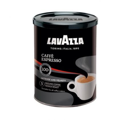 Mletá káva LAVAZZA Caffé Espresso v dóze 250 g