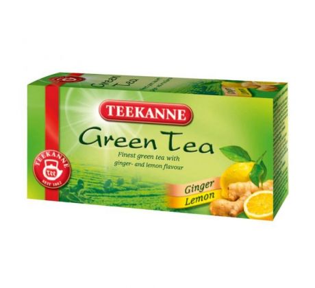 Čaj TEEKANNE zelený Ginger & Lemon HB 20 x 1,75g