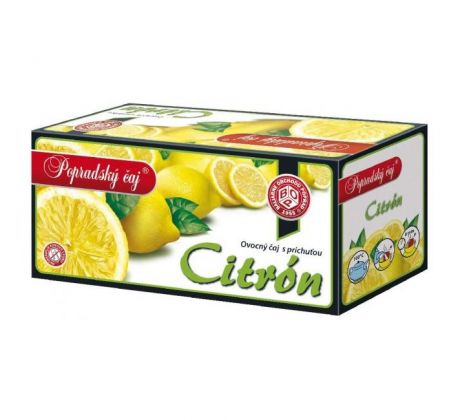 Čaj BOP ovocný citrón 20 x 2 g