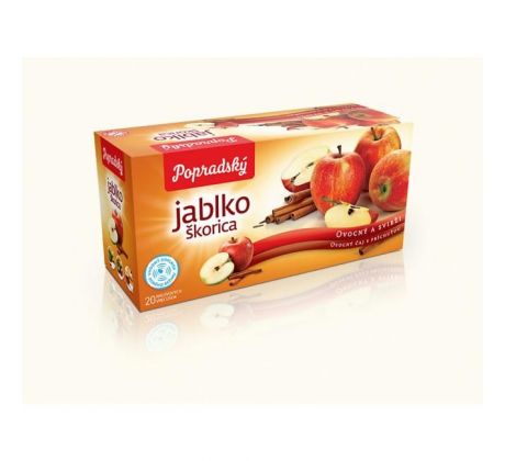 Čaj BOP ovocný jablko, škorica 20 x 2 g