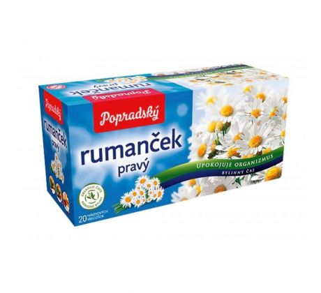 Čaj BOP bylinný rumanček pravý 20 x 1,5 g