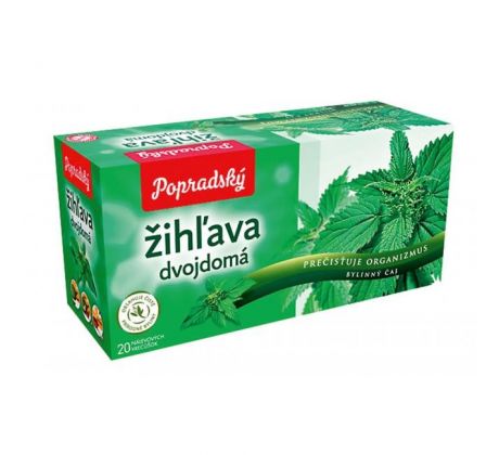 Čaj BOP bylinný žihľava dvojdomá 20 x 1,5 g