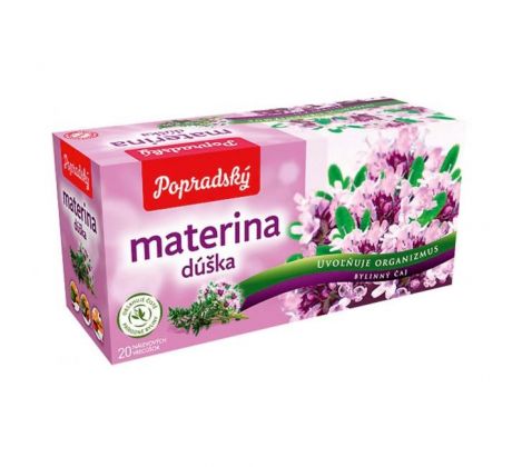 Čaj BOP bylinný materina dúška 20 x 1,5 g