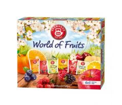 Kolekcia čajov TEEKANNE World of Fruits HB 68,75 g