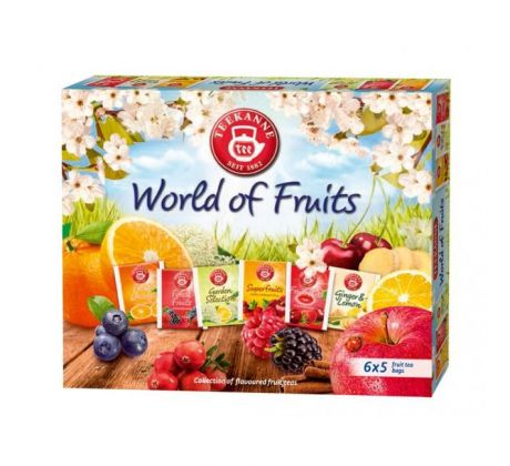 Kolekcia čajov TEEKANNE World of Fruits HB 66,25g