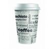 Plastové viečko biele 62 mm `Coffee to go` 100ks