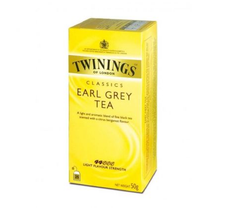 Čaj Twinings čierny Earl Grey HB 25 x 2g