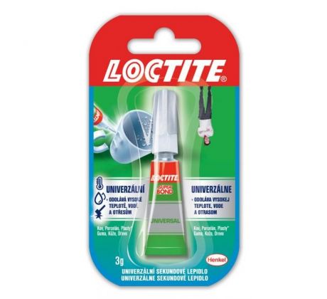 Sekundové lepidlo Loctite Super Bond Liquid 3g