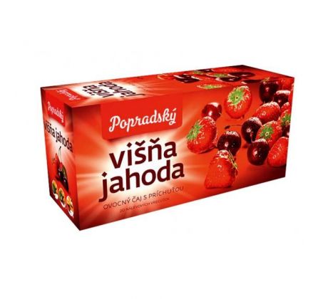 Čaj BOP ovocný višňa jahoda 20 x 2g