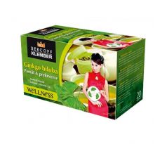 Čaj Bercoff Wellness Ginko Biloba/ Pamäť prekrvenie 30g