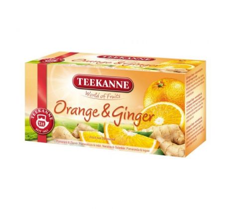 Čaj TEEKANNE ovocný Orange Ginger HB 20 x 2,25g