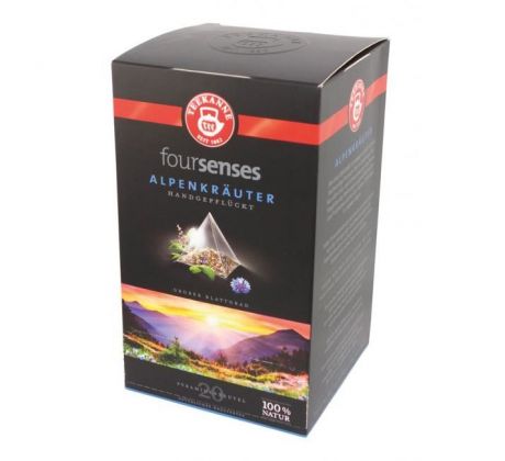 Čaj TEEKANNE FOURSENSES Alpenkräuter HB 20 x 2g