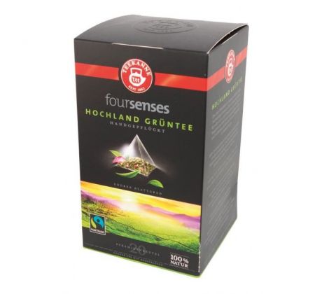 Čaj TEEKANNE FOURSENSES Hochland Grüntee Fairtrade HB 20 x 2g
