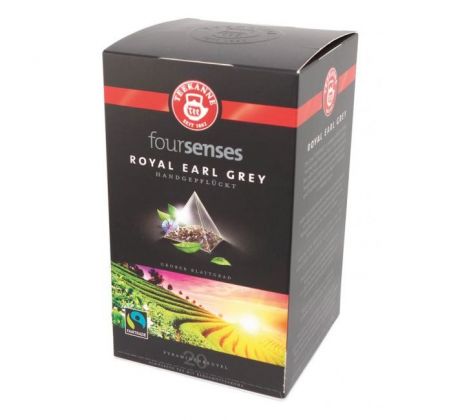 Čaj TEEKANNE FOURSENSES Royal Earl Grey Fairtrade HB 20 x 2,25g